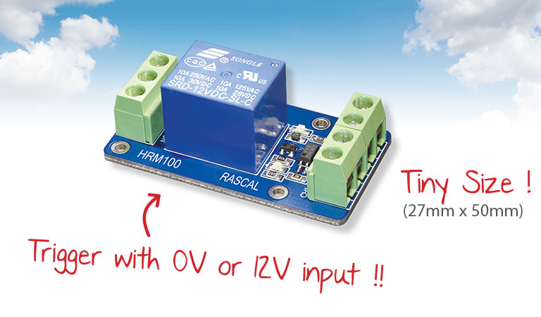 Handy Rascal 1ch OPTO Isolating Relay